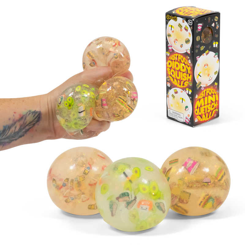 Fast Food Diddy Squish Balls image 0