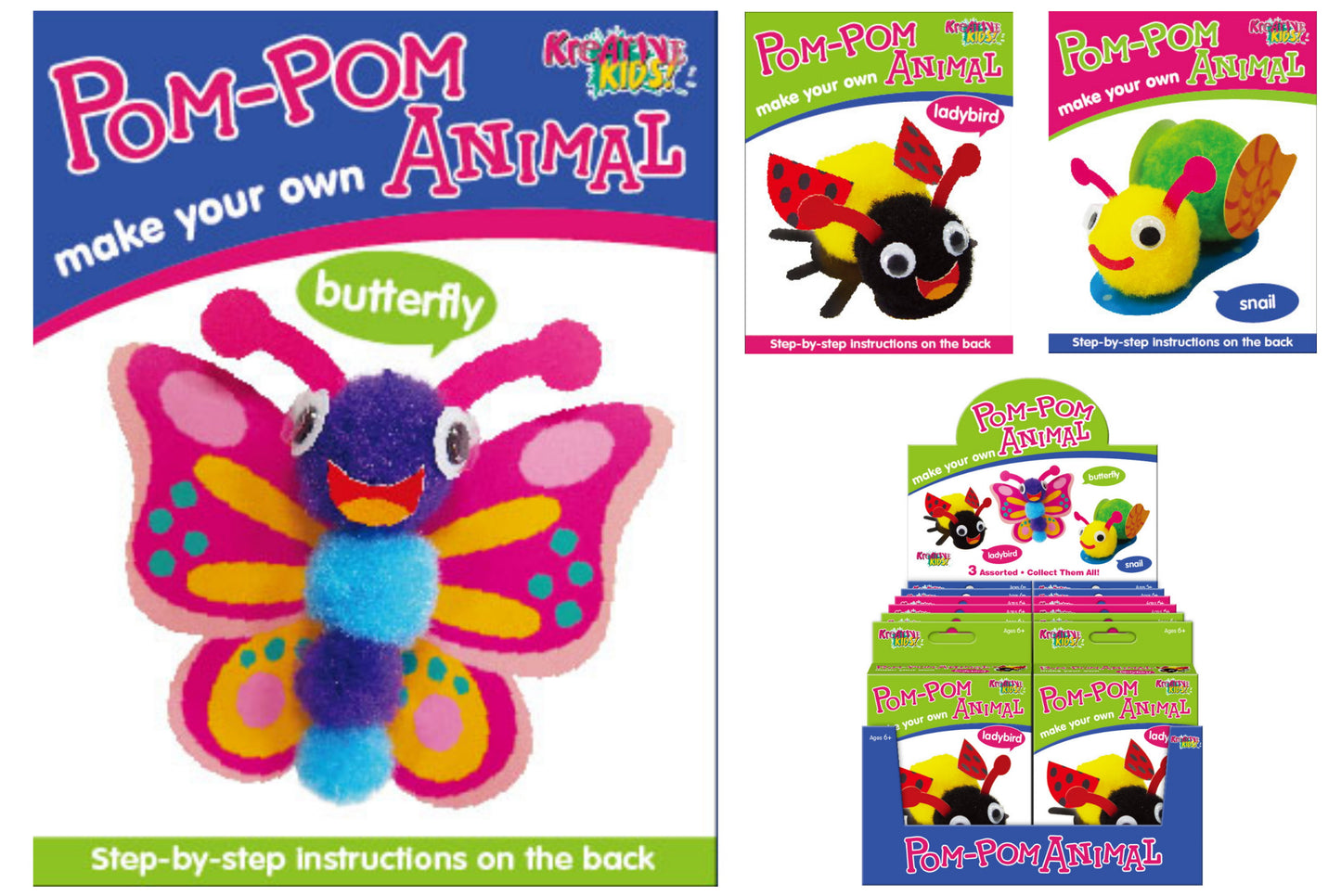 Make Your Own Pom Pom Animal image 0