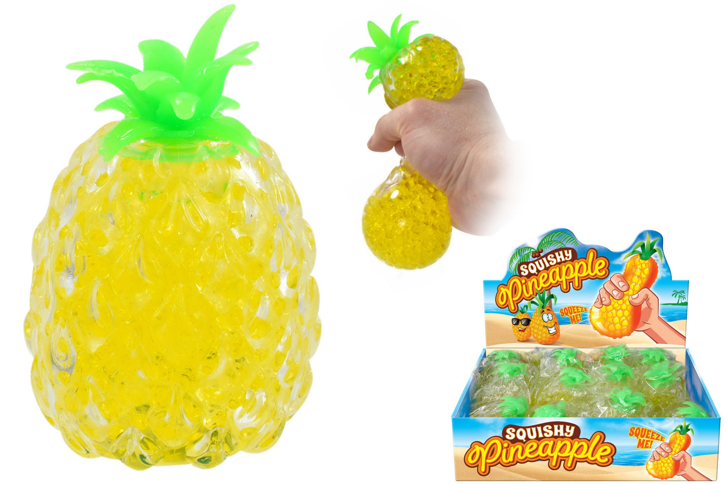 Squishy Bead Pineapple image 0