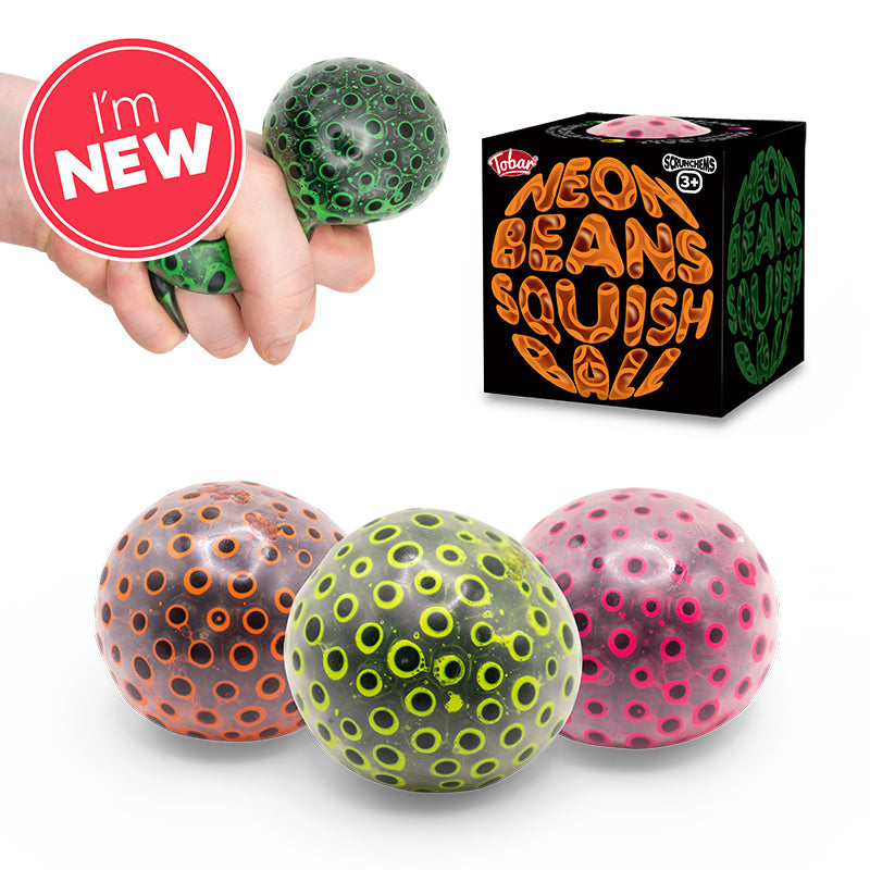 Neon Beans Squish Ball image 0