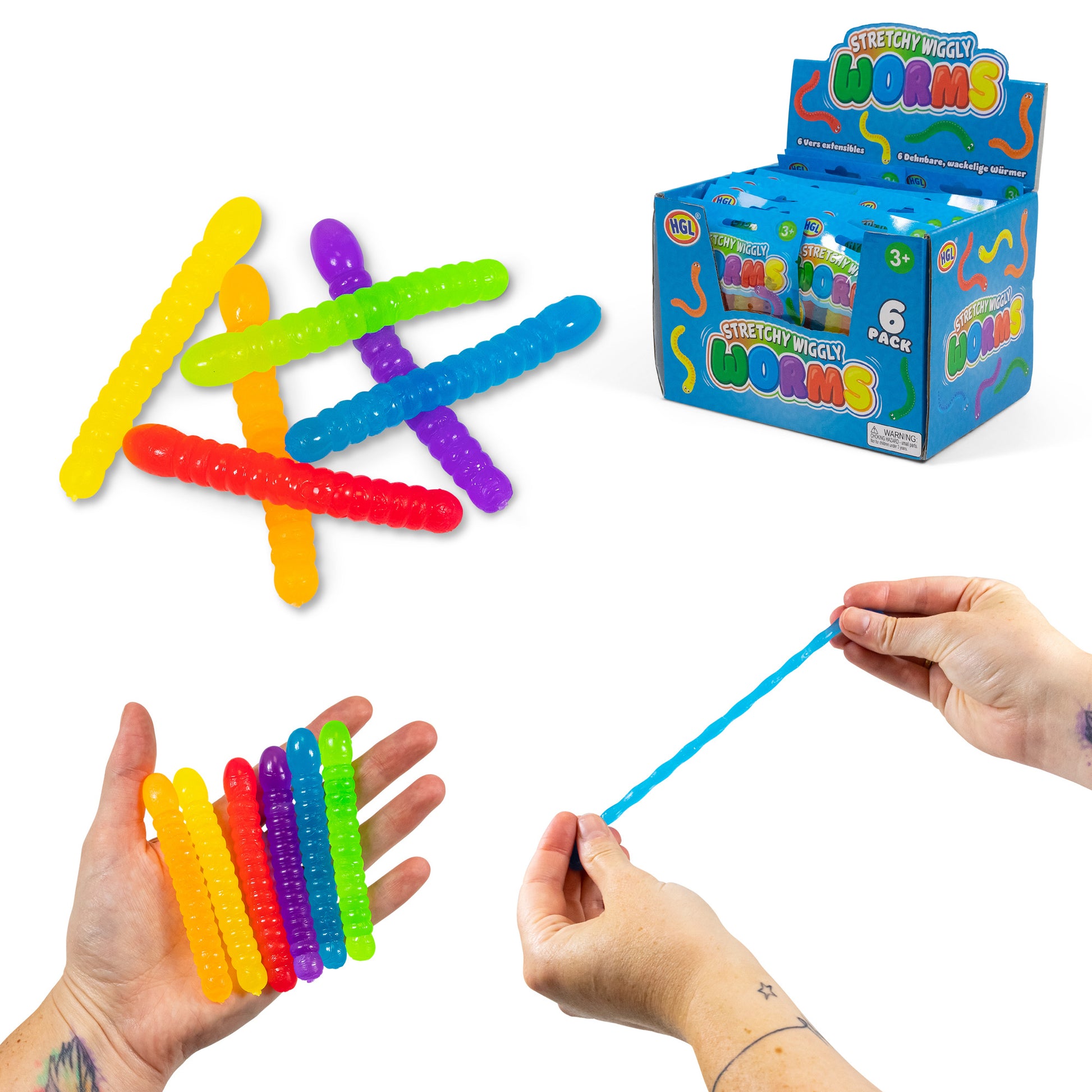Stretchy Wriggly Worms image 0