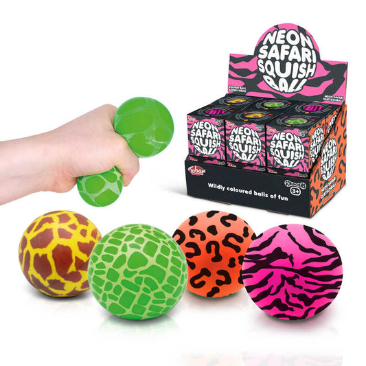 Neon Safari Squish Ball image 0