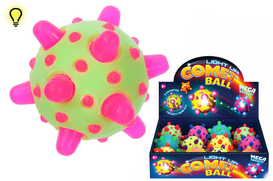 Light Up Comet Ball 7cm image 0