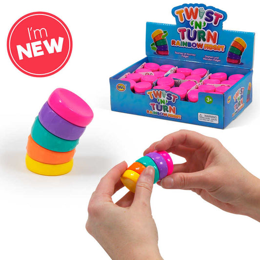 Twist 'n' Turn Rainbow Fidget image 0